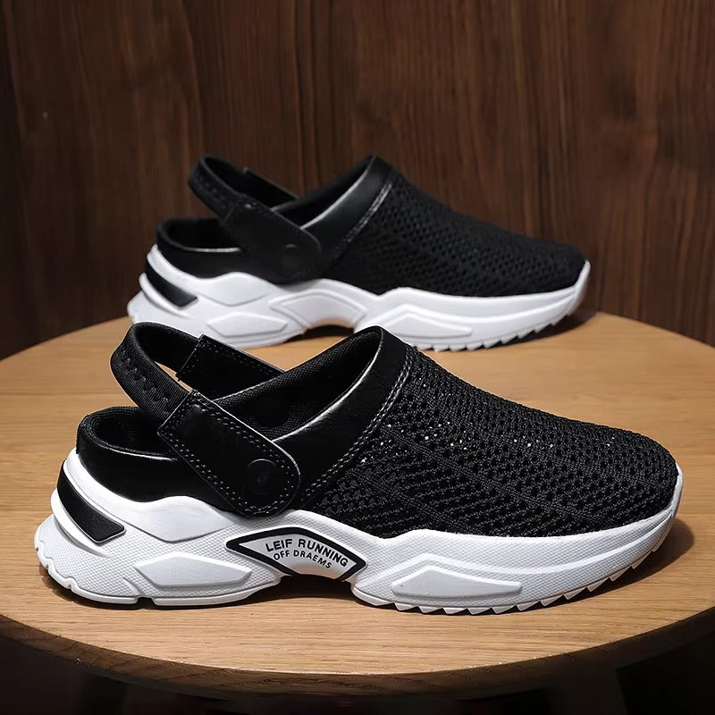 Nieuwe Casual Heren Sandalen - Zomer Lage Schoenen, Slip-On & Slides, Ademend Mesh, Zacht & Comfortabel