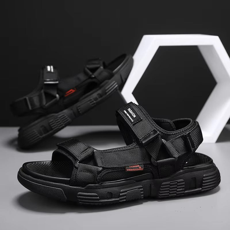Zomerse herensandalen van echt leer - Comfortabele en stijlvolle leren sandalen voor mannen