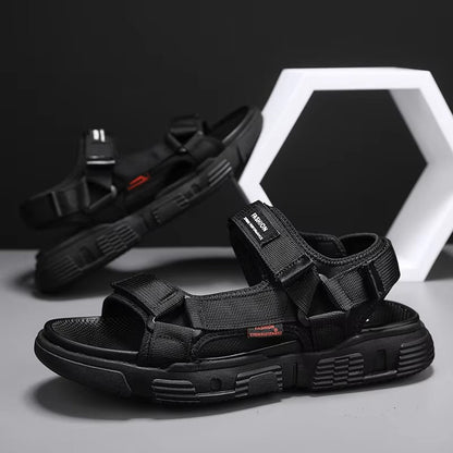 Zomerse herensandalen van echt leer - Comfortabele en stijlvolle leren sandalen voor mannen